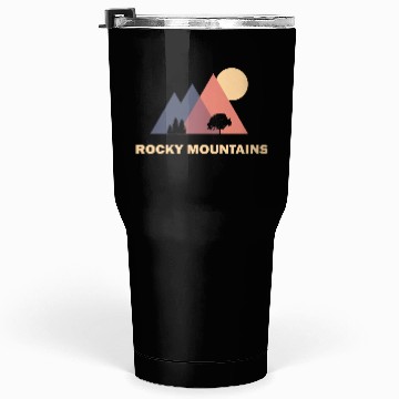 Discover rocky mountains Tumblers 30 Oz
