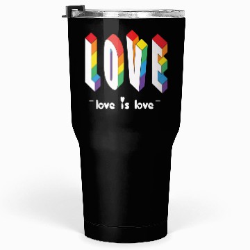 Discover Love is Love Tumblers 30 Oz