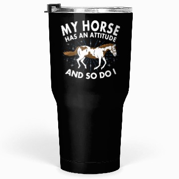 Discover Horse Horses Funny Gift Riding Gift Tumblers 30 Oz