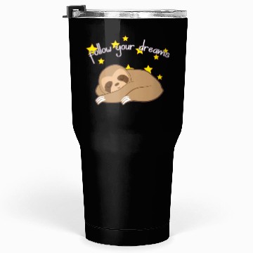Discover Sloth Animal Tumblers 30 Oz