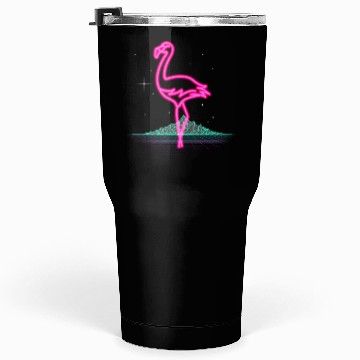 Discover Retro Flamingo Gift Idea Tumblers 30 Oz