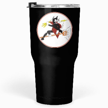 Discover Fighter Squadron 191 (VF-191) Satan's Kittens Tumblers 30 Oz