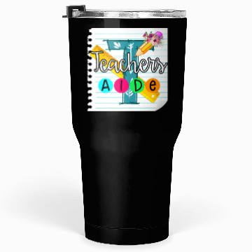 Discover Teacher's Aide Tumblers 30 Oz Teacher Assistant Gift