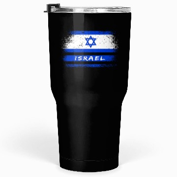 Discover Israel Vintage Flag / Gift Jerusalem Tumblers 30 Oz