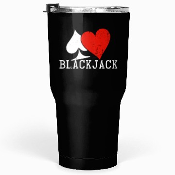 Discover Black Jack Tumblers 30 Oz & Gift