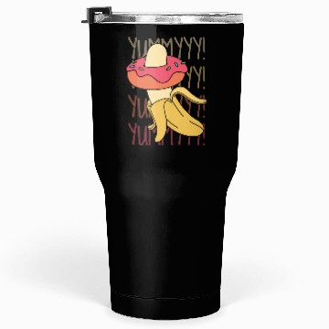 Discover Banana Donut Yummy Delicious Funny Tumblers 30 Oz