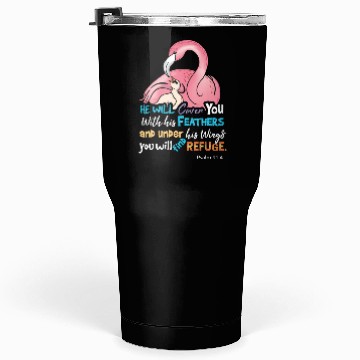 Discover Bible Verse, Refuge Tumblers 30 Oz