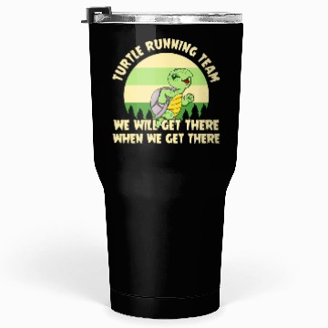 Discover Turtle Running Team Tumblers 30 Oz