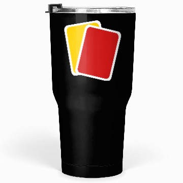 Discover Red yellow card Tumblers 30 Oz