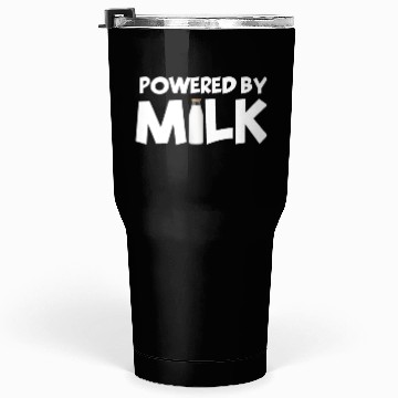 Discover Powered by Milk Tumblers 30 Oz