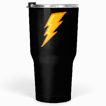 Discover Lightning bolt Pixel Tumblers 30 Oz