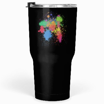 Discover Paint splatters, colorful, happy, creative Tumblers 30 Oz