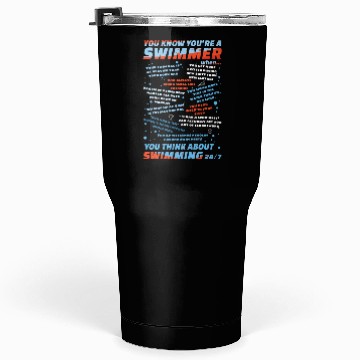 Discover Swimmer Definition Funny Tumblers 30 Oz