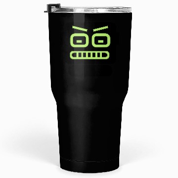 Discover robot computer head Tumblers 30 Oz