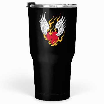 Discover On fire - Angel Heart Tumblers 30 Oz
