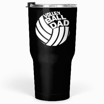 Discover Volleyball Dad Tumblers 30 Oz