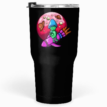 Discover mushroom alien Tumblers 30 Oz