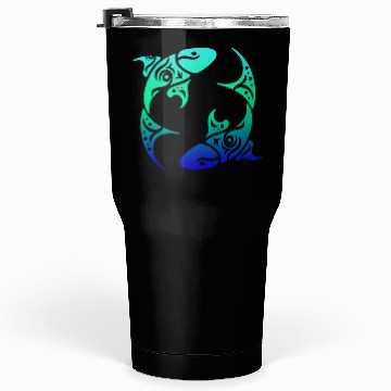 Discover T Tattoo Pisces Horoscope Gift Idea Tumblers 30 Oz