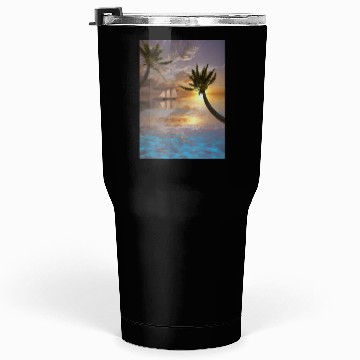Discover Tropical Waters Tumblers 30 Oz