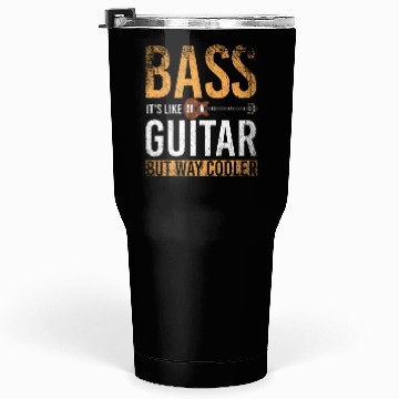 Discover Bass Guitar Tumblers 30 Oz