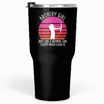 Discover Archery Girl Tumblers 30 Oz