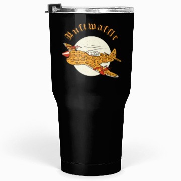 Discover Luftwaffle Waffle Military Aircraft Pilot Tumblers 30 Oz