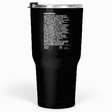 Discover Human Ingredients Science Funny Tumblers 30 Oz