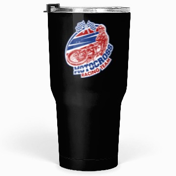 Discover Motocross Racing Team Tumblers 30 Oz