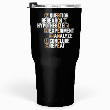 Discover Science Question Research Analyze Repeat Motive Tumblers 30 Oz