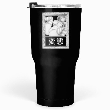 Discover hen Anime Waifu japanese sexy bikin Girl Ahegao Tumblers 30 Oz