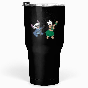 Discover Black Metal Lilo and Stitch Tumblers 30 Oz