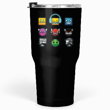 Discover geometry dash insane Tumblers 30 Oz