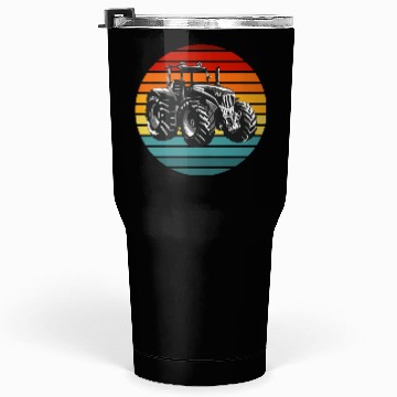 Discover Vintage Tractor Design Tumblers 30 Oz