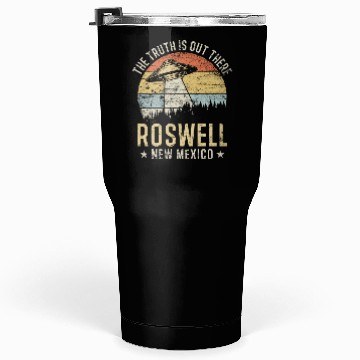 Discover Roswell New Mexico UFO Alien Tumblers 30 Oz