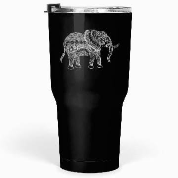 Discover Black elephant Tumblers 30 Oz
