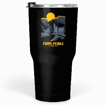 Discover Twin Peaks Welcome To Twin Peaks Poster Tumblers 30 Oz