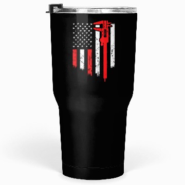 Discover Funny USA Flag CNC Mechanic Tools Machinist Gift Tumblers 30 Oz