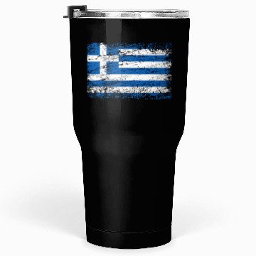 Discover Greece Greek ensign flag used look Tumblers 30 Oz