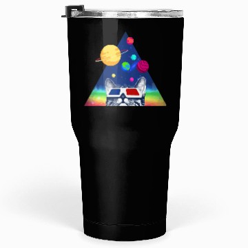 Discover 3D Space Cat Tumblers 30 Oz