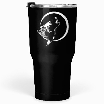 Discover Wolf Howl Tribal Tumblers 30 Oz