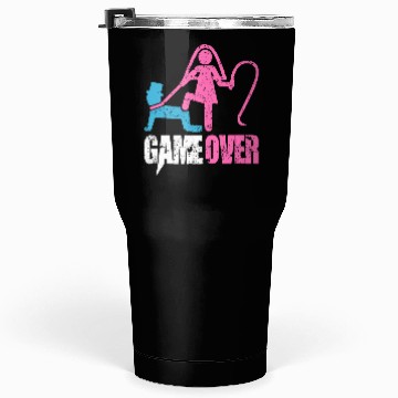 Discover Funny Bride and Groom Meme & Quote Tumblers 30 Oz "Game