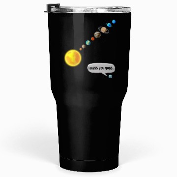 Discover Funny Pluto and Solar System Space Science Gift Tumblers 30 Oz