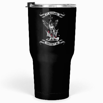 Discover Archangel Saint Michael Protect Us Defend Us Tumblers 30 Oz