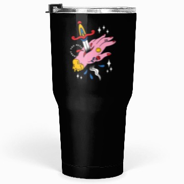 Discover TRIPPY STABBED HAND TATTOO Tumblers 30 Oz