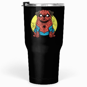 Discover spider pug Tumblers 30 Oz