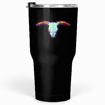 Discover Cow skull Tumblers 30 Oz
