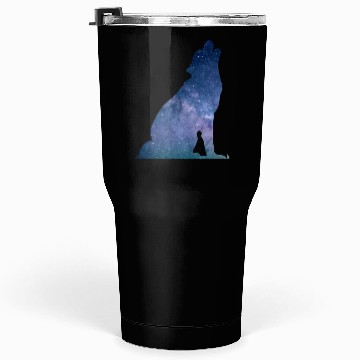 Discover Galaxy Wolf Tumblers 30 Oz