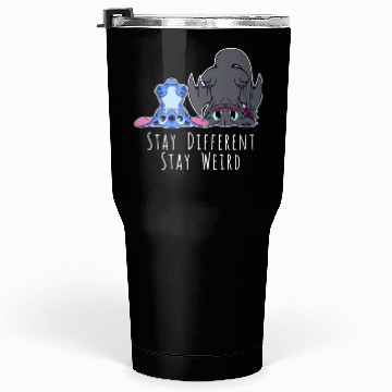Discover Stay Different Stay Weird Toothless And Stitch Tumblers 30 Oz