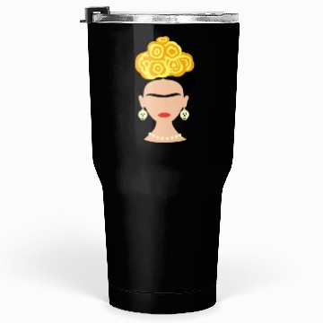 Discover Viva Frida Kahlo Art Print Tumblers 30 Oz