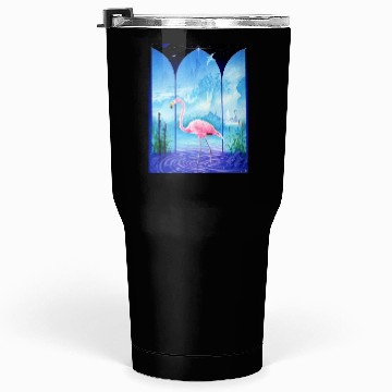 Discover Cosmic Flamingo Tumblers 30 Oz